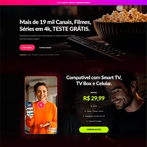 Landing Pages para campanhas, ofertas e geração de leads